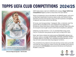 2024/25 Topps UEFA Club Competitions Soccer Hobby Box