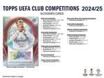 2024/25 Topps UEFA Club Competitions Value Blaster Box