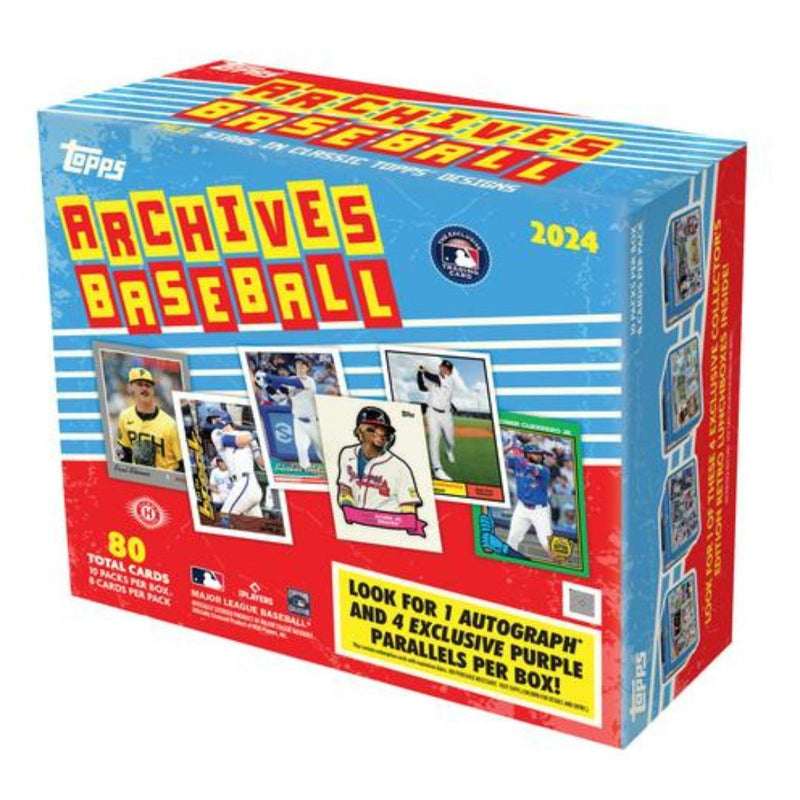 [Preorder] 2024 Topps Archives Baseball Collector's Box