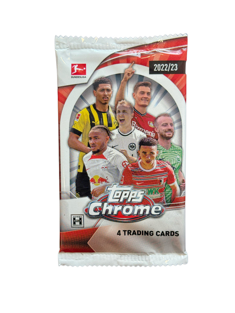 2022/23 Topps Bundesliga Chrome Soccer Hobby Pack