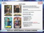 [Preorder] 2025 Topps Chrome Marvel Studios Hobby Box