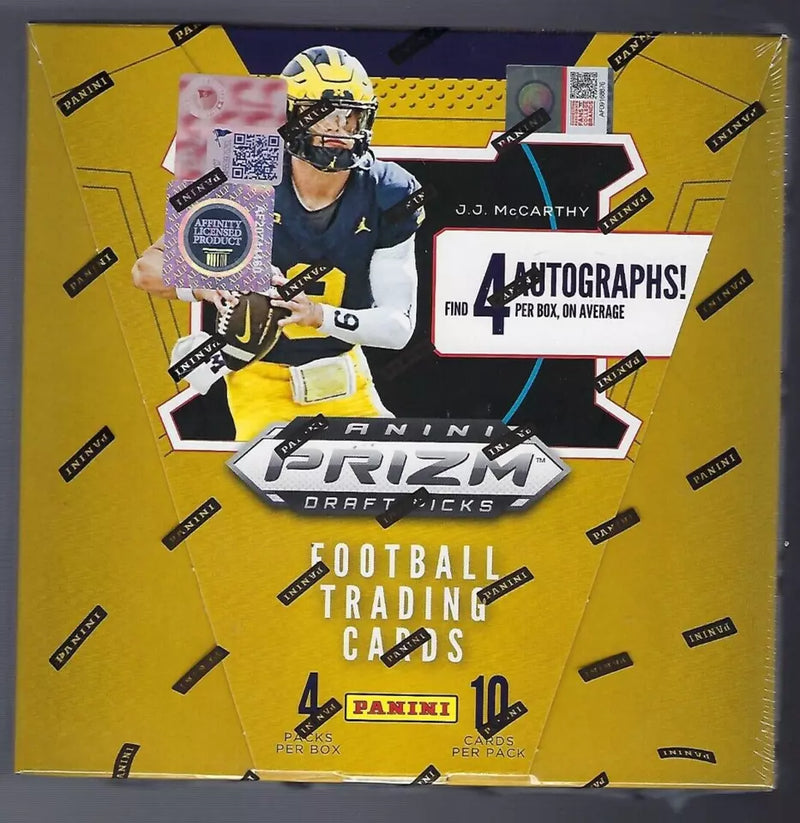 2024 Panini Prizm Collegiate Draft Picks Football Hobby Box