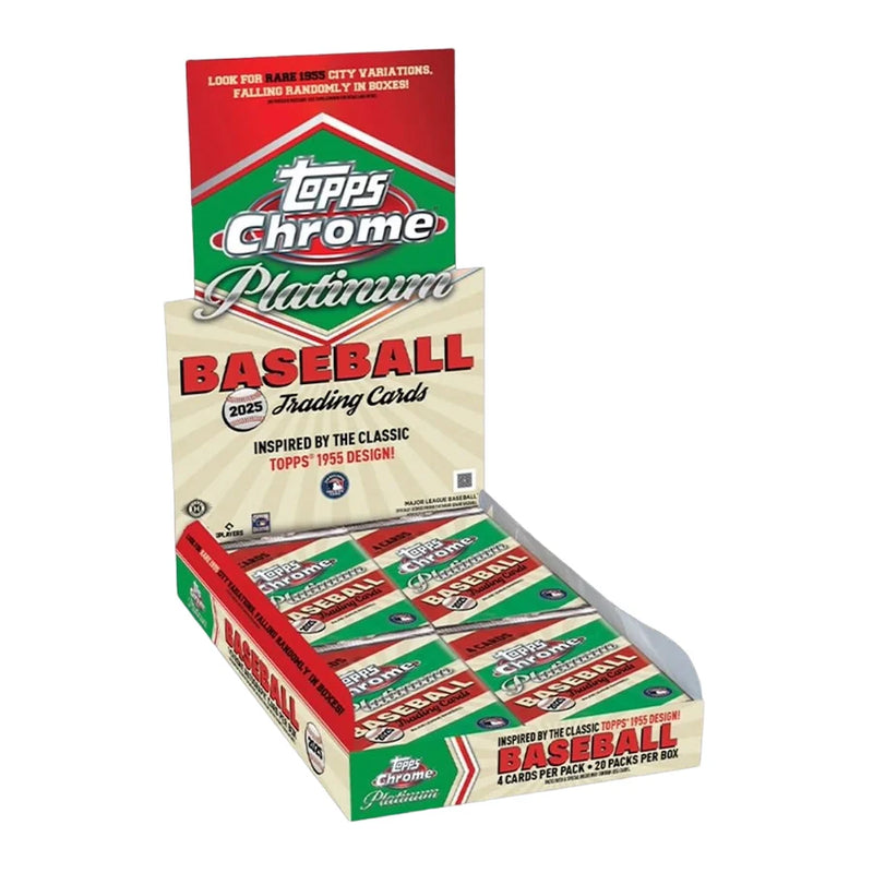 2025 Topps Chrome Platinum '55 Baseball Hobby Pack