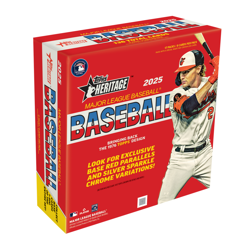 2025 Topps Heritage Baseball Mega Box