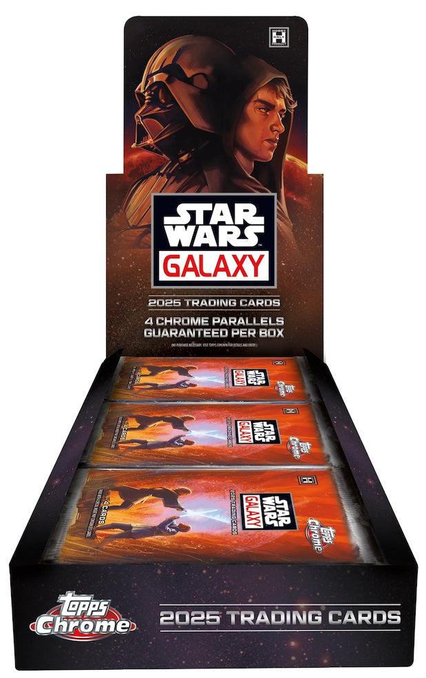 [Preorder] 2025 Topps Star Wars Chrome Galaxy Hobby Box