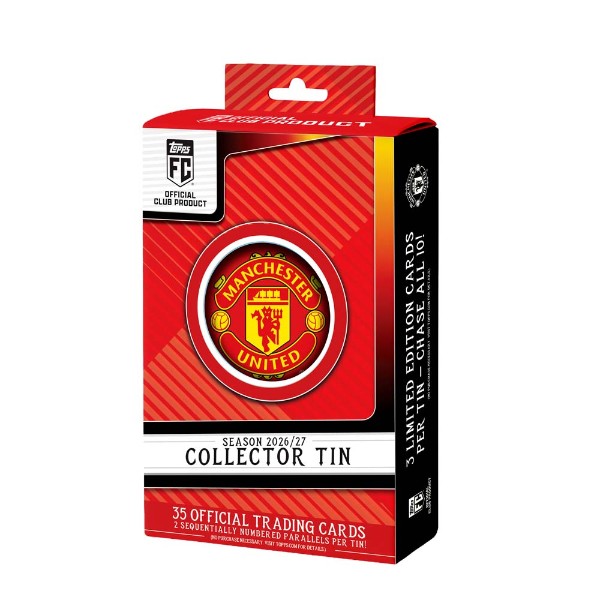 [Preorder] 2026/27 Topps Collector Tin Manchester United