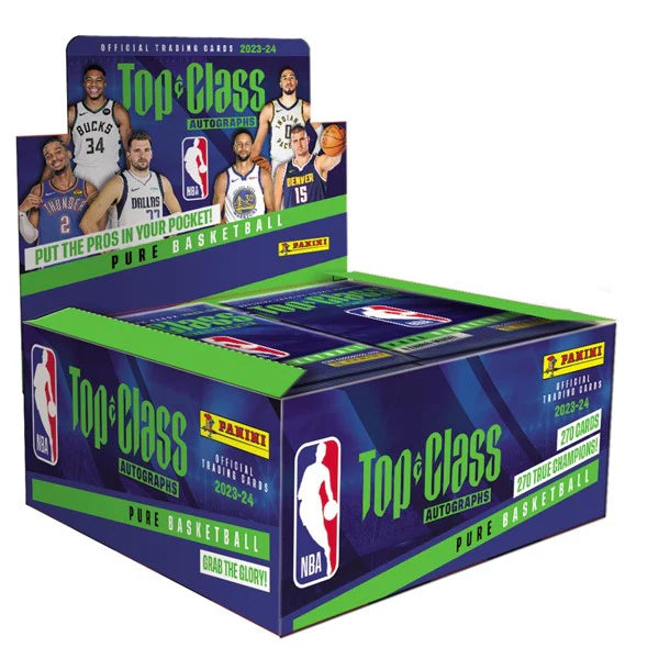 2023/24 Panini Top Class Pure NBA Basketball Trading Cards Booster Box