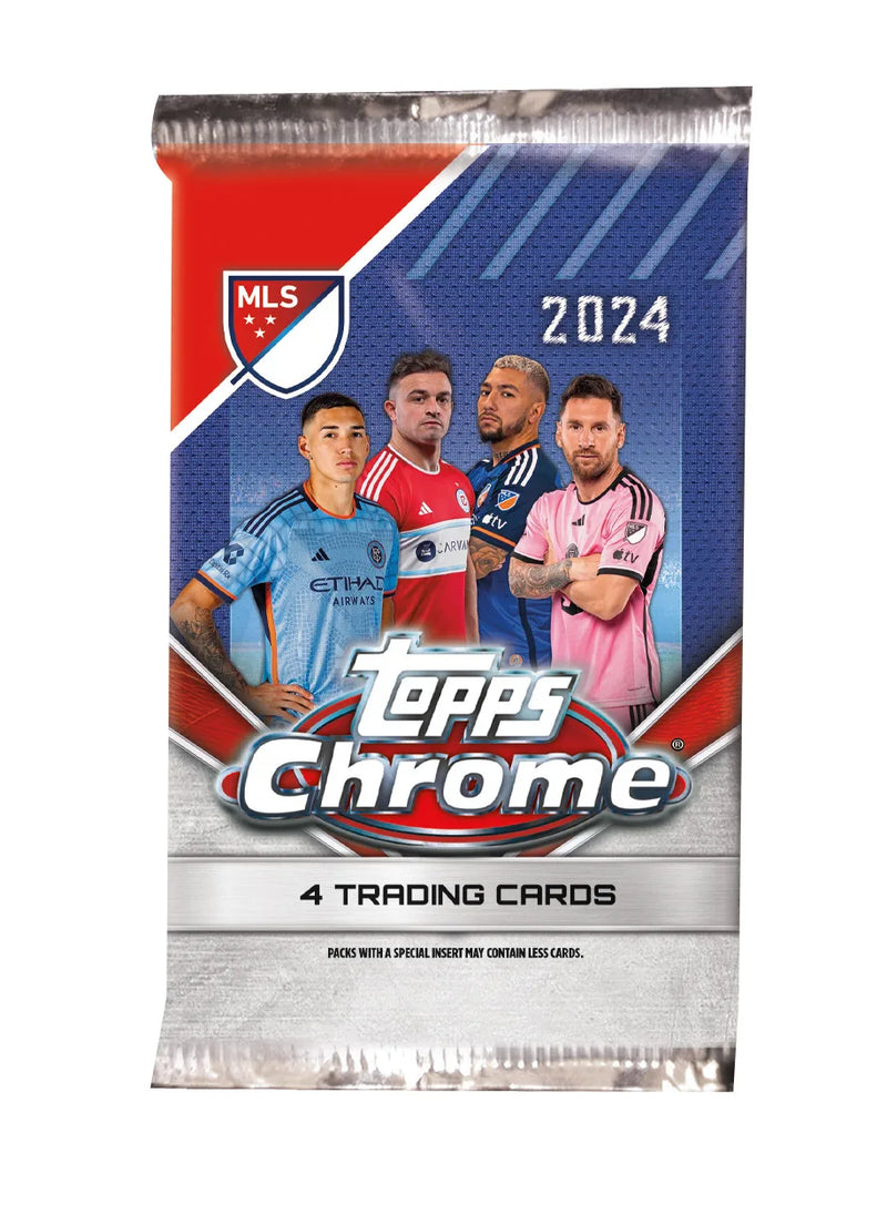 2024 Topps MLS Chrome Soccer Hobby Pack