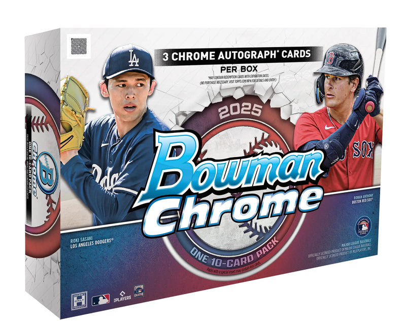 [Preorder] 2025 Bowman Chrome Baseball Breakers Delight Box