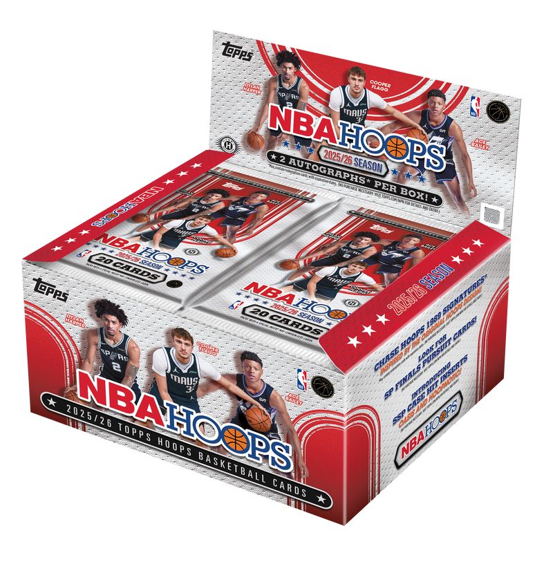 2025/26 Topps NBA Hoops Basketball Hobby Jumbo Box