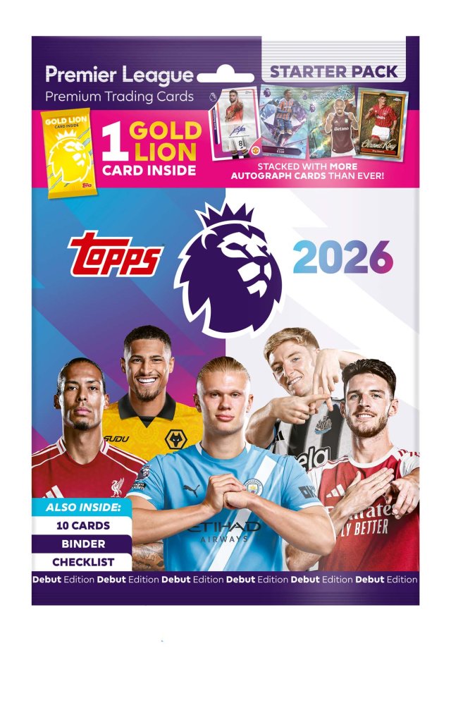 2026 Topps Premier League Starter Pack
