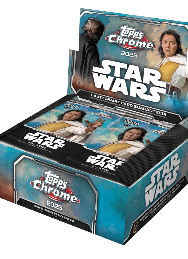 2025 Topps Chrome Star Wars Hobby Box