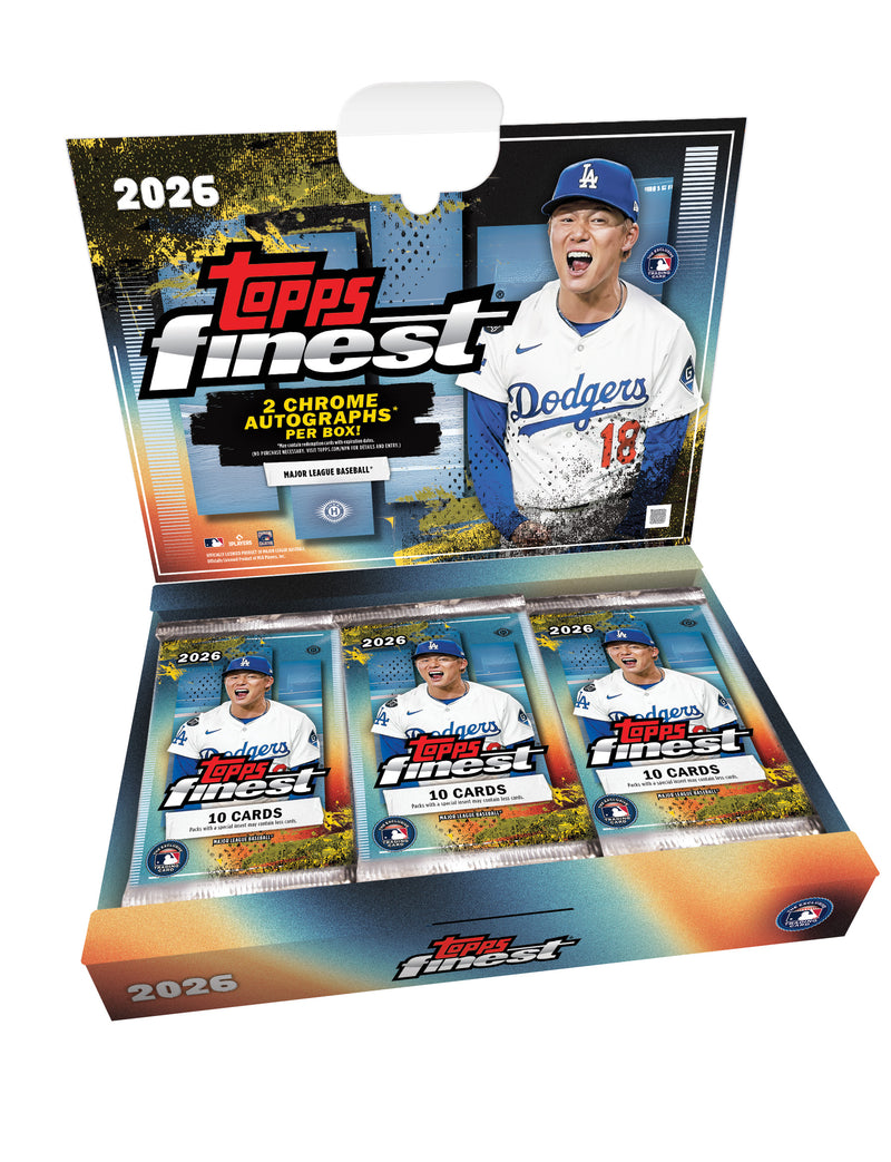 [Preorder] 2026 Topps Finest Baseball Hobby Box