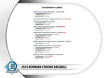 [Preorder] 2025 Bowman Chrome Baseball Breakers Delight Box