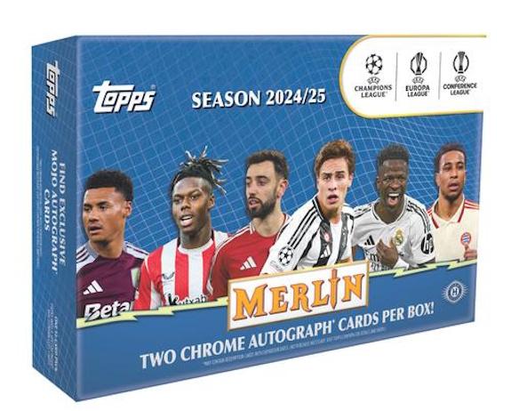 [Preorder] 2024/25 Topps Merlin UEFA Club Competitions Soccer Breaker's Delight Box