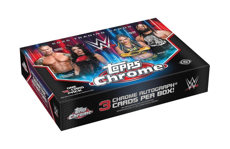 2026 Topps Chrome WWE Wrestling Breakers Delight Box