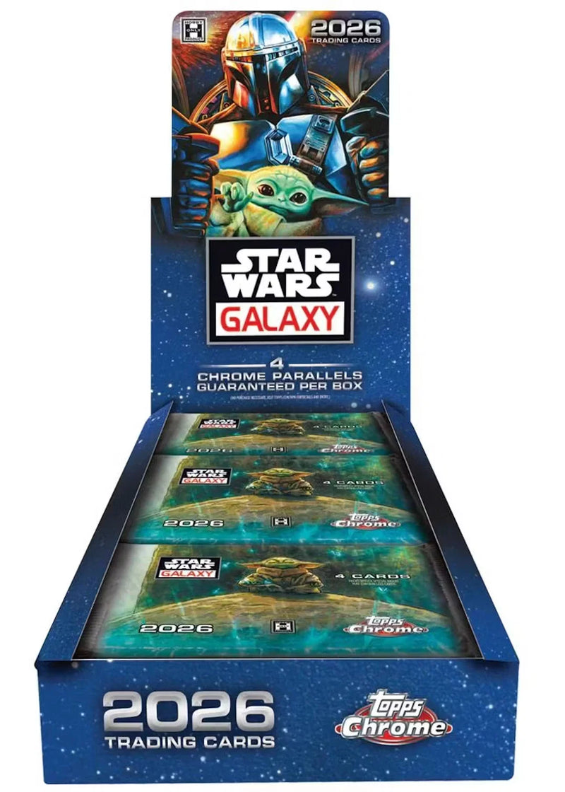 2026 Topps Star Wars Chrome Galaxy Hobby Box