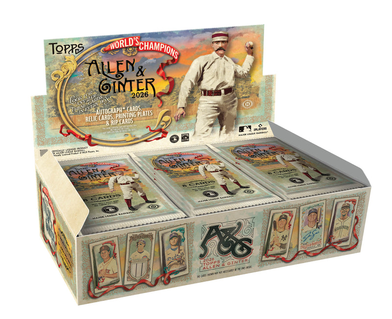 [Preorder] 2026 Topps Allen and Ginter Baseball Hobby Box