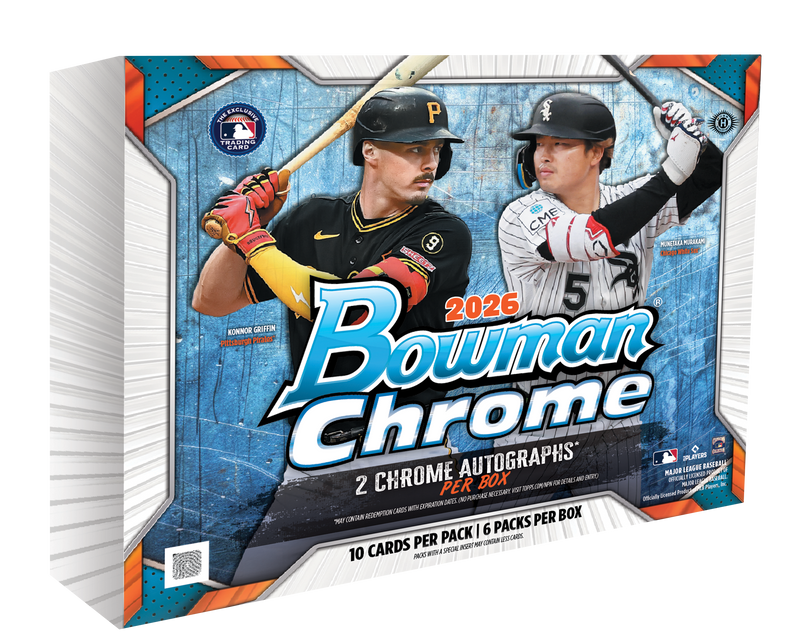 [Preorder] 2026 Bowman Chrome Baseball Hobby Box