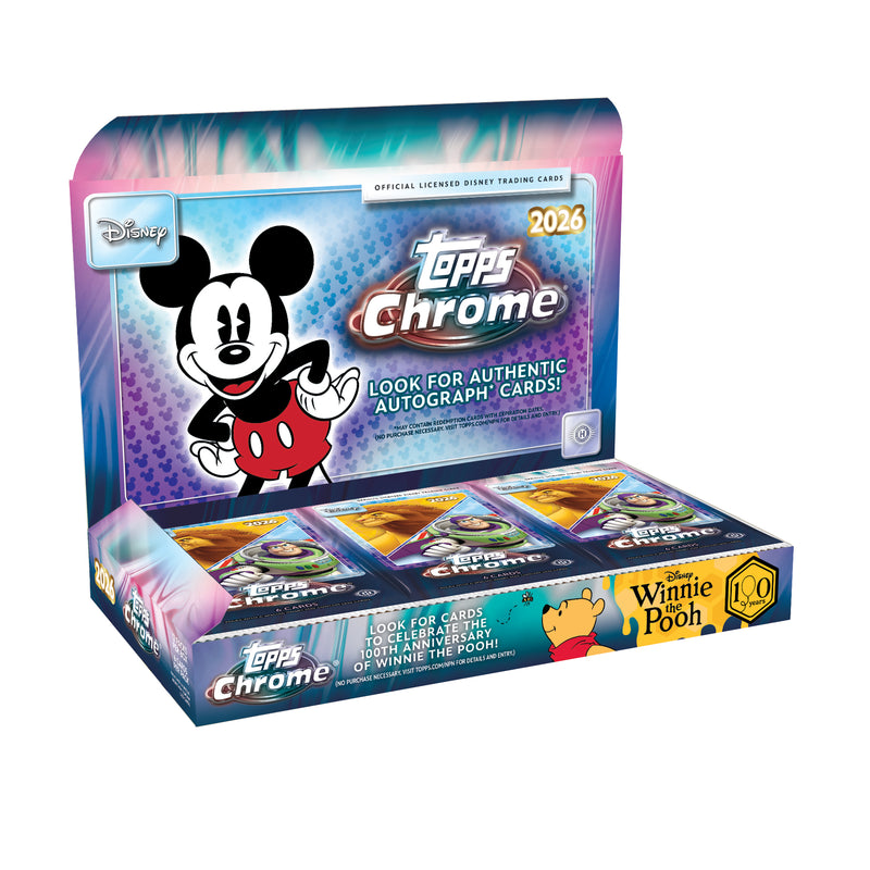 [Preorder] 2026 Topps Chrome Disney Hobby Box