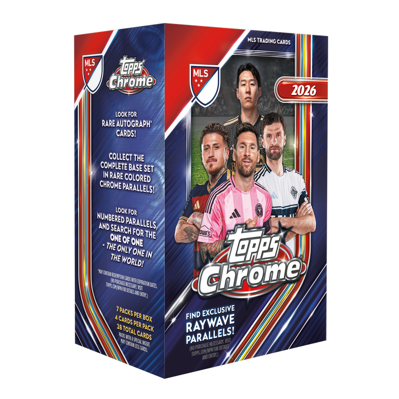 [Preorder] 2026 Topps MLS Chrome Soccer Value Box