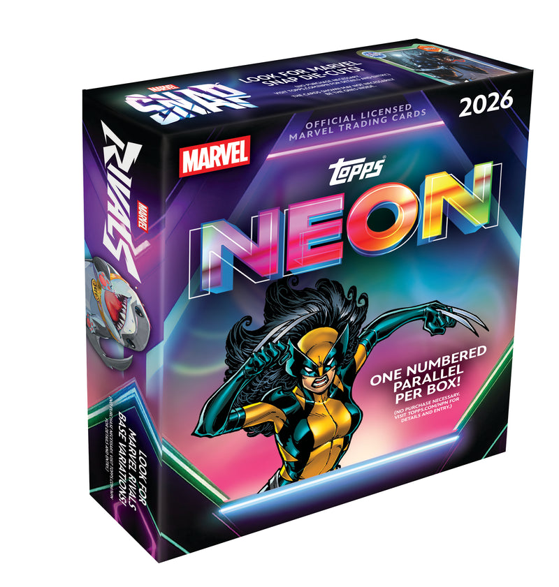 2026 Topps Marvel Neon Mega Box