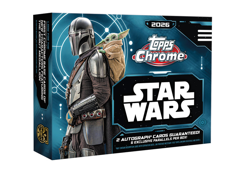 [Preorder] 2026 Topps Chrome Star Wars Breakers Delight Box