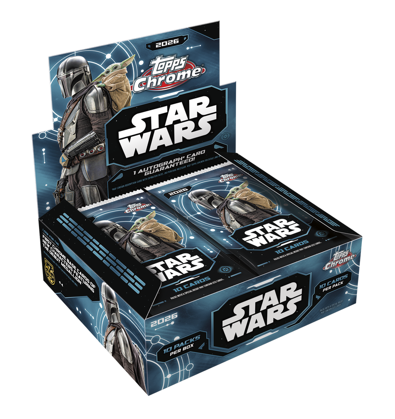 [Preorder] 2026 Topps Chrome Star Wars Hobby Box