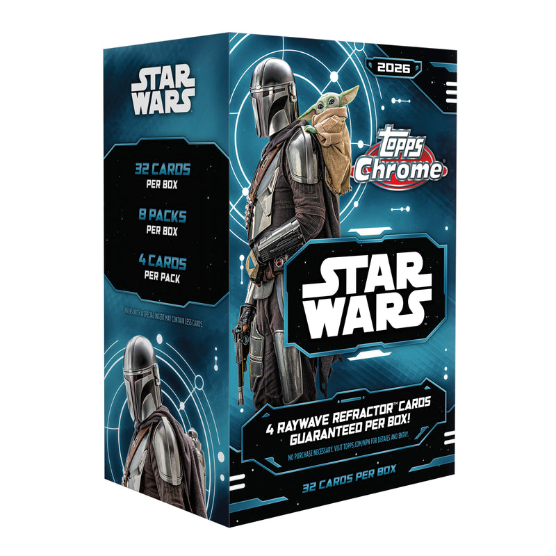 [Preorder] 2026 Topps Chrome Star Wars Value Box