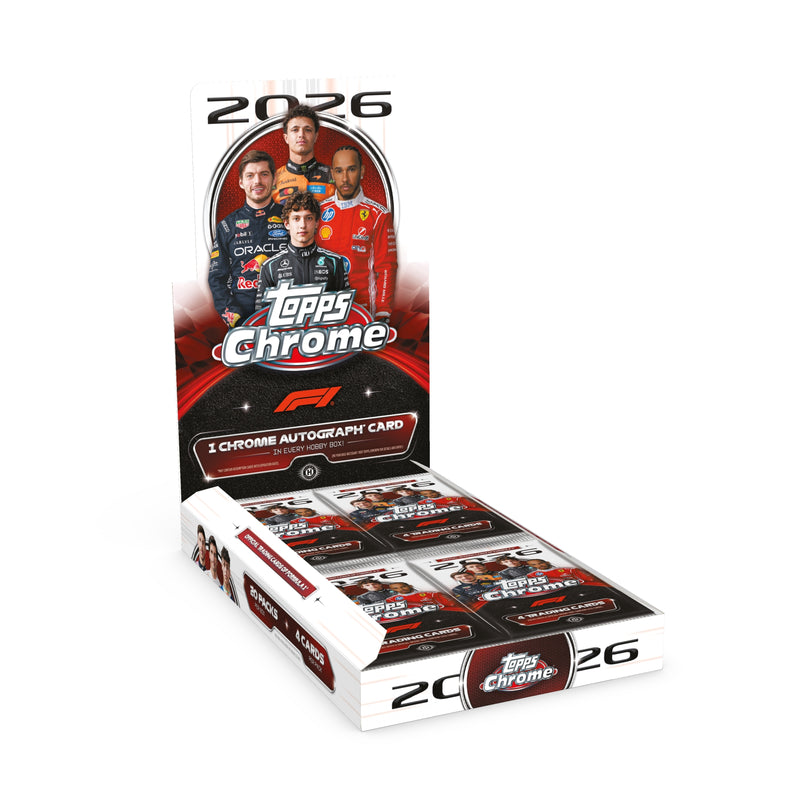 [Preorder] 2026 Topps Chrome Formula 1 Hobby Box