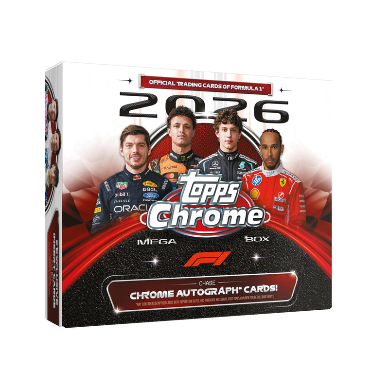 [Preorder] 2026 Topps Chrome Formula 1 Mega Box