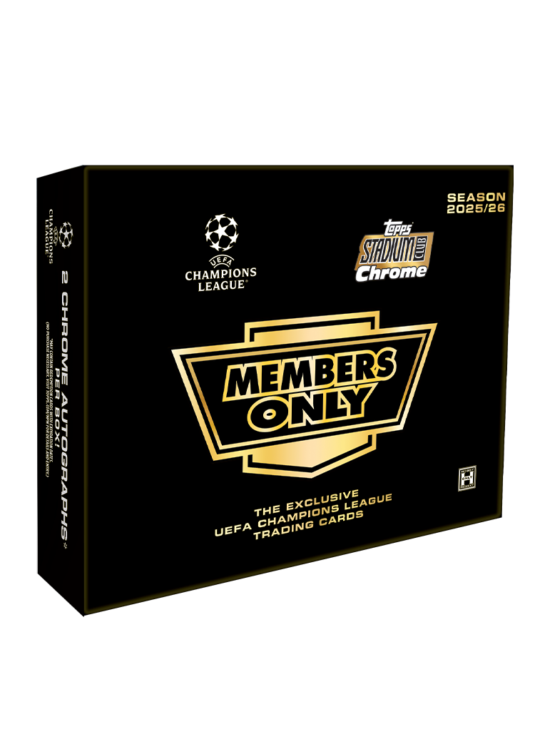 [Preorder] 2025/26 Topps Stadium Club Chrome UEFA Champions League Soccer Members Only Delight Box
