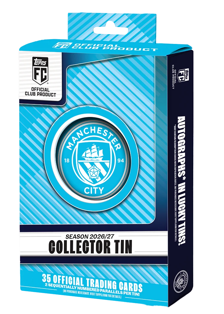 [Preorder] 2026/27 Topps Collector Tin Manchester City
