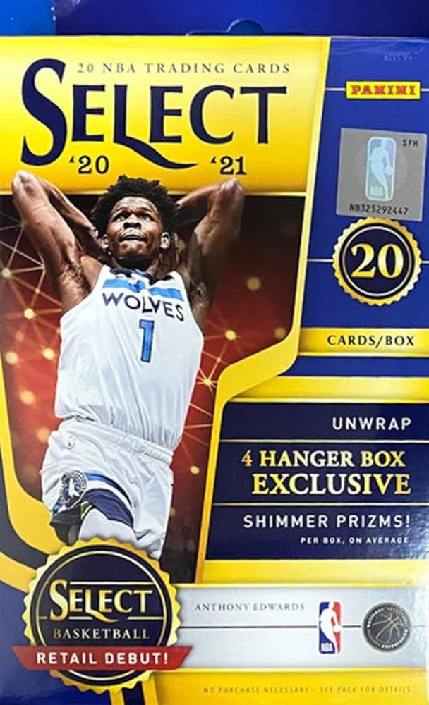 2020/21 Panini Select Basketball Hanger Box