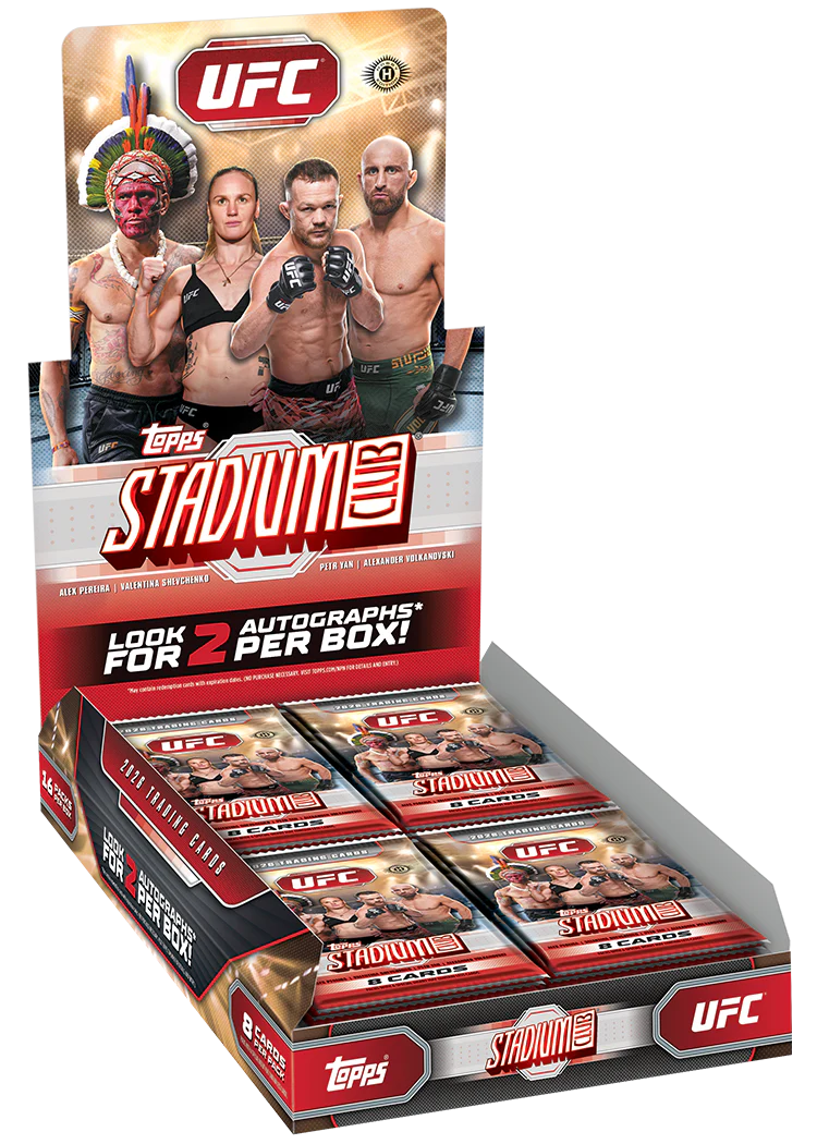 [Preorder] 2026 Topps Stadium Club UFC Hobby Box