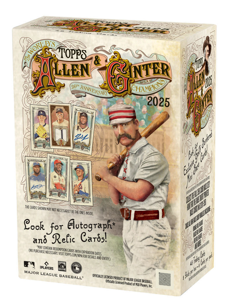 [Preorder] 2025 Topps Allen & Ginter Baseball Value Box
