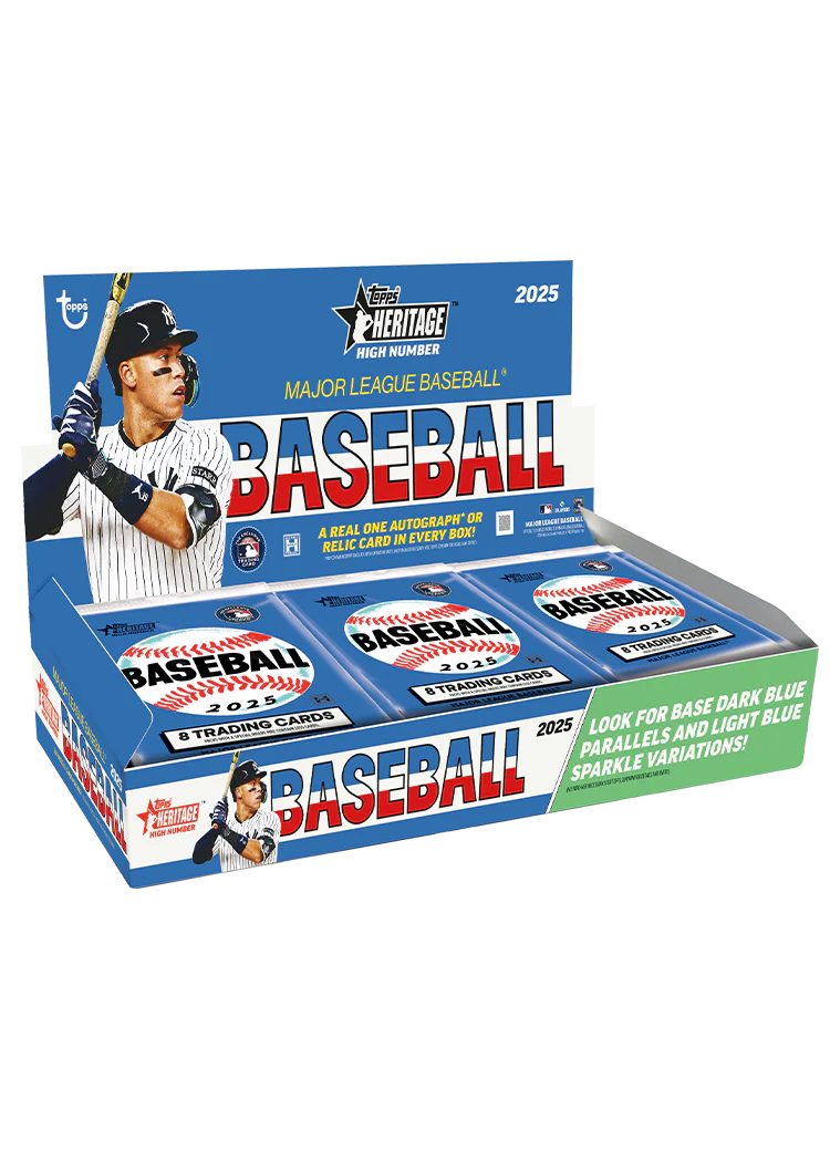 [Preorder] 2025 Topps Heritage High Number Baseball Hobby Box