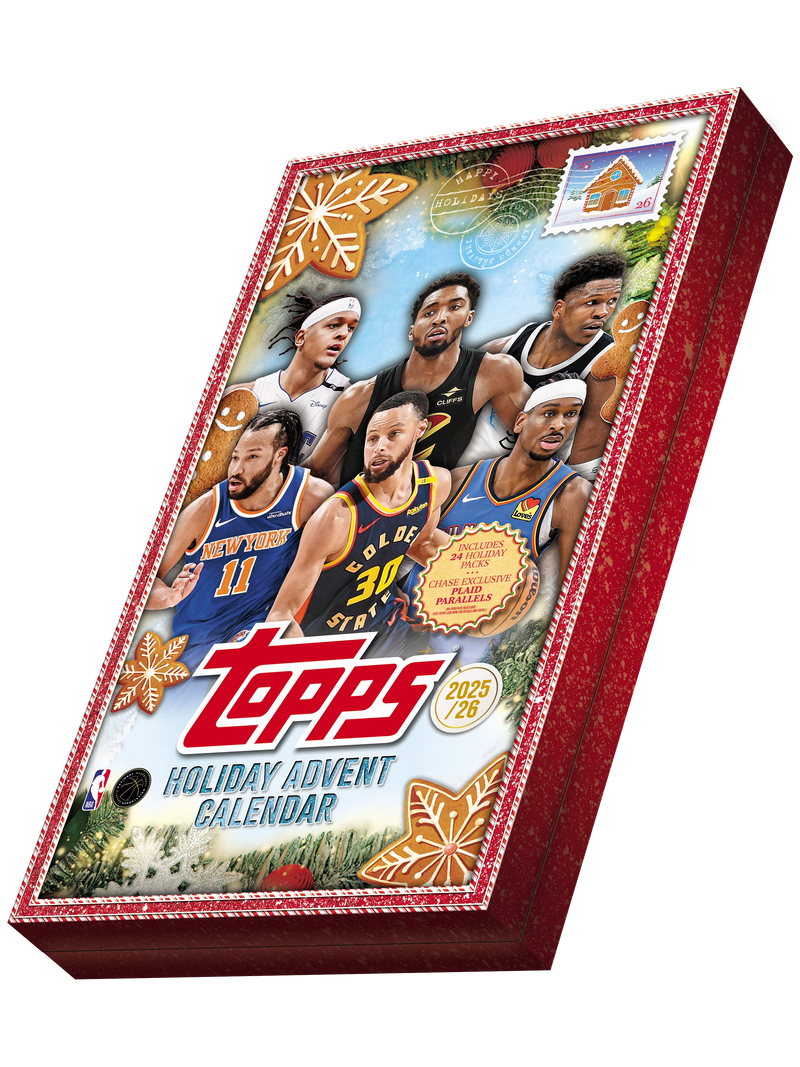 [Preorder] 2025/26 Topps Holiday Basketball Countdown Calendar
