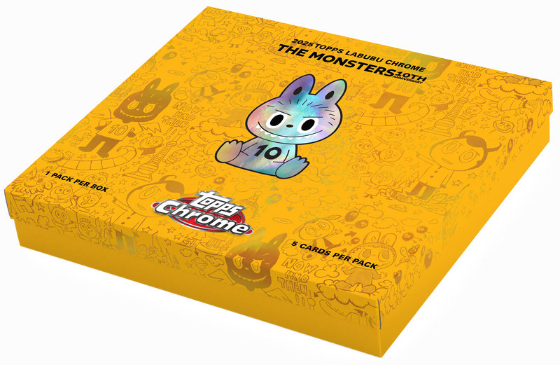 [Preorder] 2025 Topps Chrome Labubu The Monsters 10th Anniversary Hobby Box