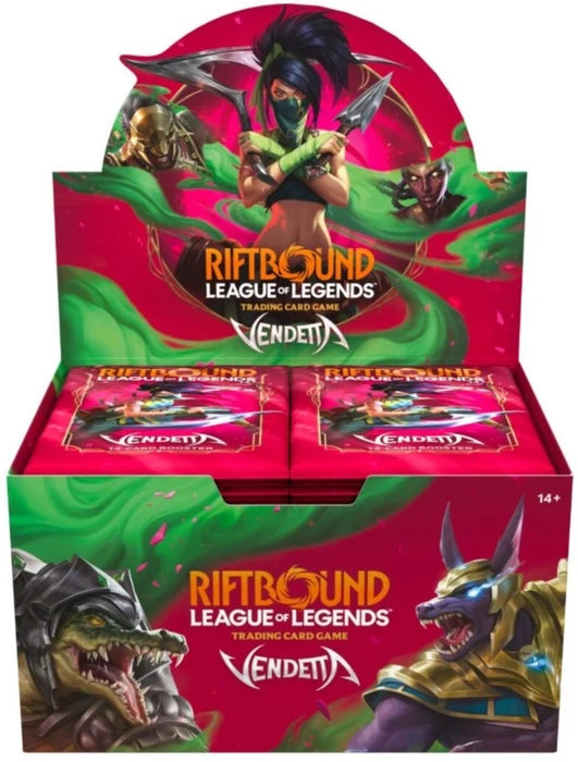 Riftbound League of Legends TCG Set Four Vendetta Booster Box