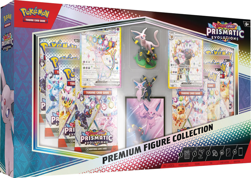 Pokemon TCG Scarlet & Violet - Prismatic Evolutions Premium Figure Collection