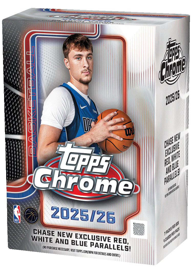 [Preorder] 2025/26 Topps Chrome Basketball Value Box