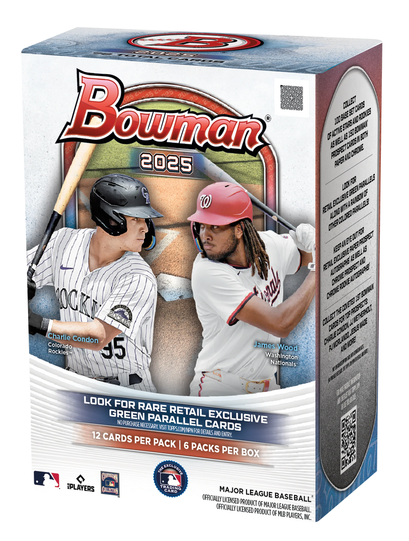 [Preorder] 2025 Topps Bowman Baseball Value Box