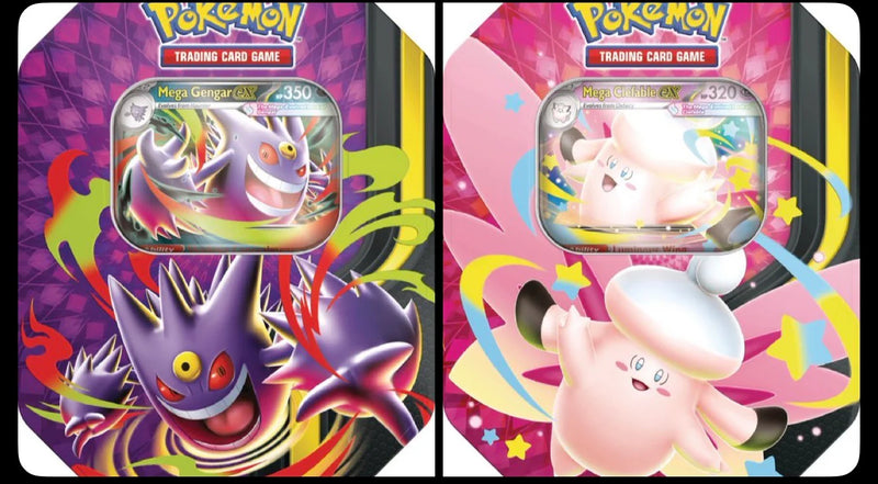 Pokemon Trading Card Game: Mega Moonlit Tin - Assorted