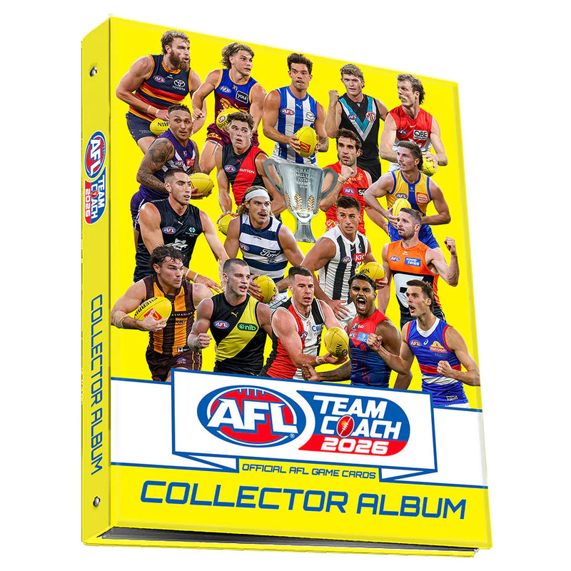 2026 AFL Teamcoach Game Card Album