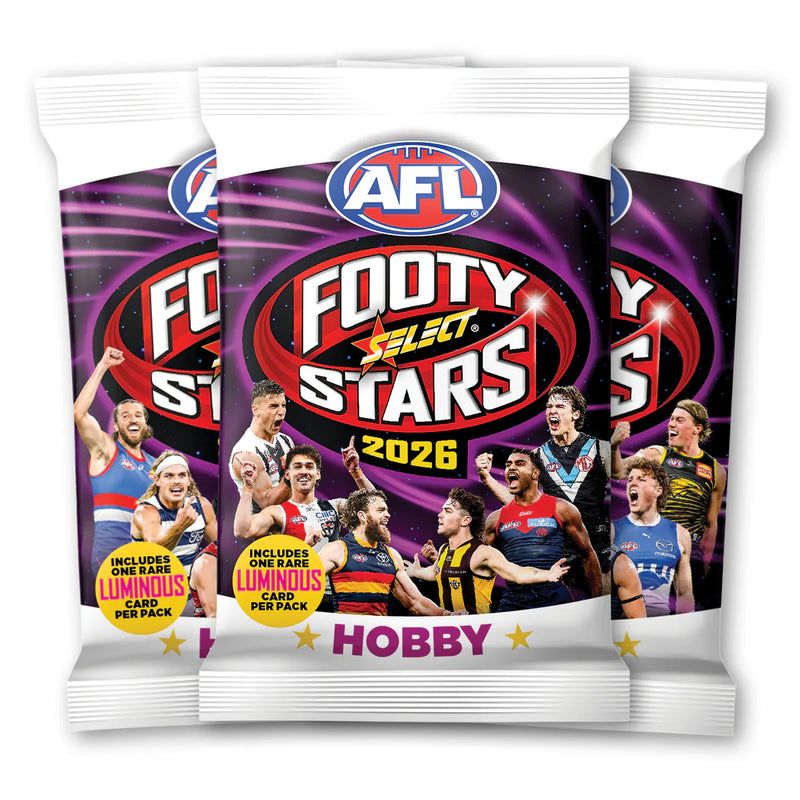 2026 Select AFL Footy Stars Hobby Pack