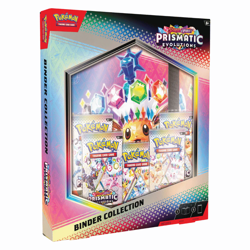 Pokemon TCG Scarlet & Violet 8.5 Prismatic Evolutions Binder Box Pokemon TCG Scarlet & Violet 8.5 Prismatic Evolutions Binder Box