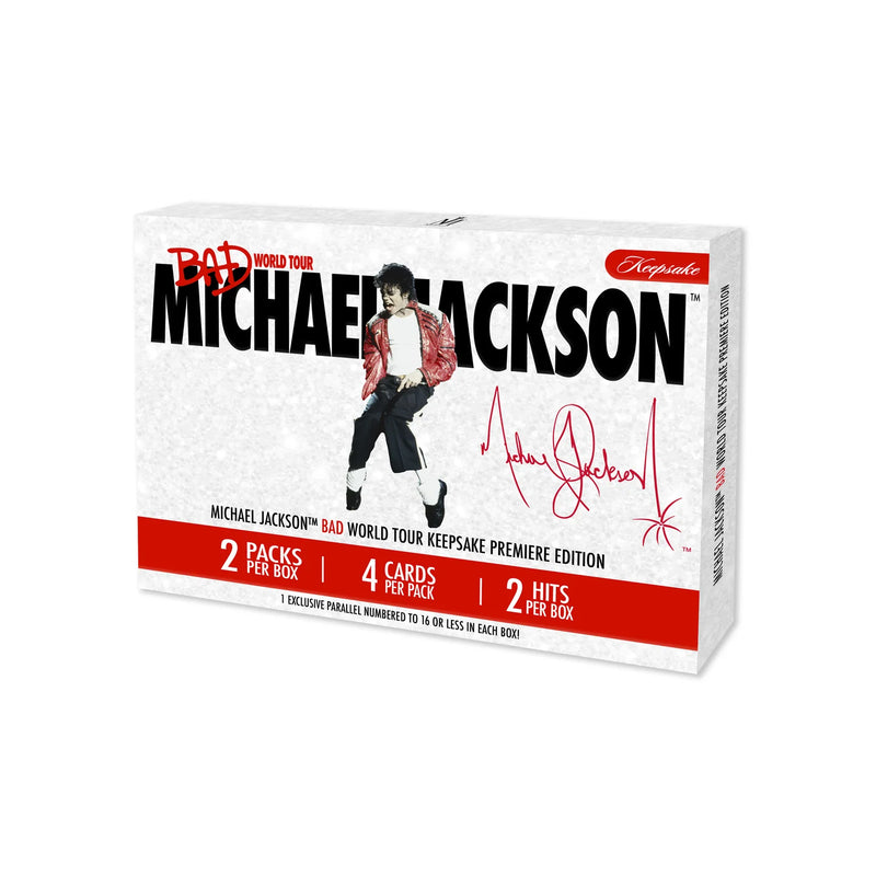 2025 Michael Jackson Bad World Tour Keepsake Premiere Edition Breaker Box