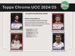 [Preorder] 2024/25 Topps Chrome UEFA Club Competitions Soccer Hobby Box