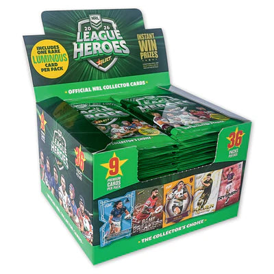 2026 Select NRL League Heroes Cards Box